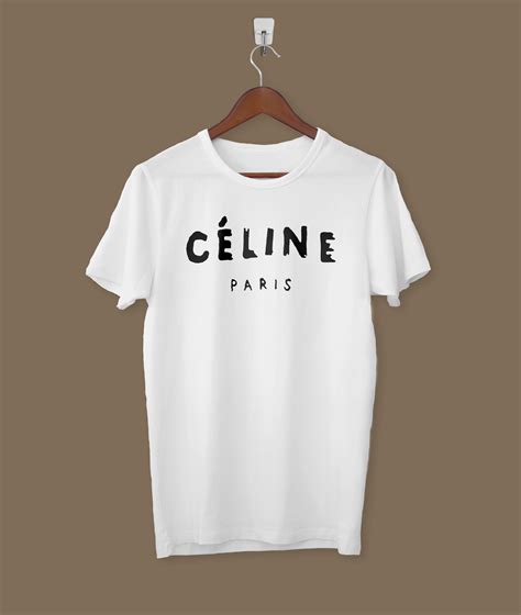 celine paris t shirt buy online|celine t shirt men.